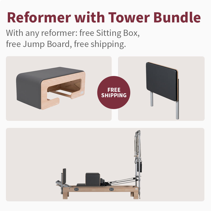 Pilates Reformer with tower Bundle 